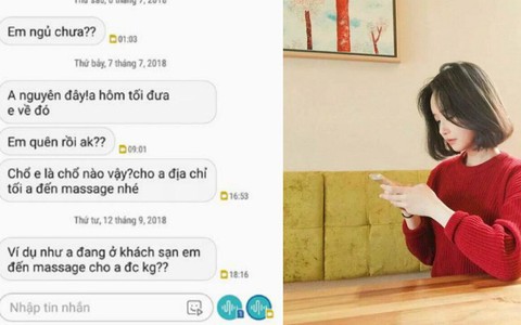 Kể lể người đàn ông lạ nhắn tin gạ gẫm vào khách sạn, cô gái không ngờ lại bị dân mạng mắng vì điều này