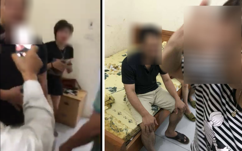Chồng bắt quả tang vợ ở nhà nghỉ với bạn mình: Bạn nói lý do "Em chỉ vào nói chuyện thôi''