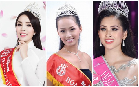 Ngoài Tân Hoa hậu Trần Tiểu Vy, những người đẹp này cũng từng đăng quang Hoa hậu Việt Nam khi mới 18 tuổi