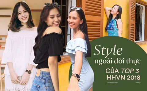 Style ngoài đời của Top 3 Hoa hậu: Nàng nào cũng diện đồ giản dị hết sức mà vẫn khiến người đối diện phải ngẩn ngơ