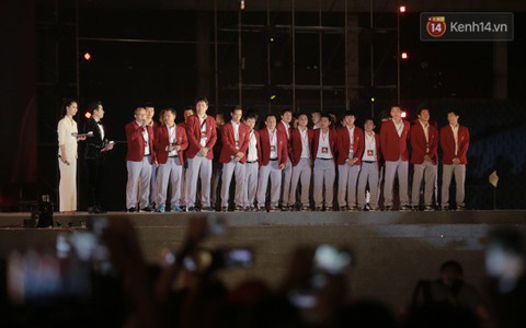 Nhiều khoảnh khắc ấn tượng trong lễ vinh danh đoàn thể thao Việt Nam trở về từ ASIAD 2018