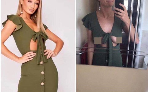 Đừng bảo là ngực lép thì mua hàng online mới thất bại, ngực to ham hố đồ sexy còn thảm họa hơn đây này!