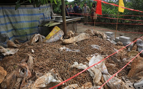 Vụ phát hiện đạn trong nhà dân ở Hưng Yên: Mới được thu gom 2 tháng gần đây