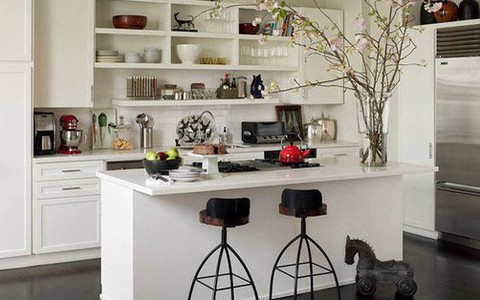 Những tủ bếp đơn giản nhưng khiến không gian bếp đẹp và sang đến không ngờ