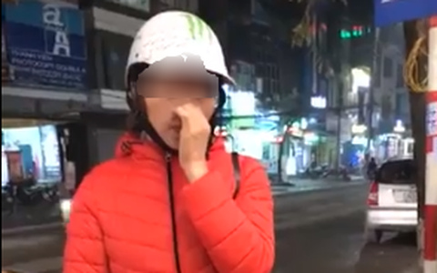 Người phụ nữ bị bắt quả tang tại trận khi ăn trộm điện thoại ở Thái Nguyên