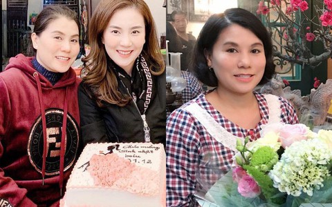 Xinh đẹp là thế, nhưng nhan sắc của Mai Ngọc lại bị "dìm" hẳn 1 nửa khi chụp ảnh cùng người phụ nữ này 