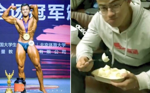 Nếu bạn thường xuyên ăn kiêng bằng lòng trắng trứng gà như chàng trai này thì đừng bỏ qua khuyến cáo từ chuyên gia