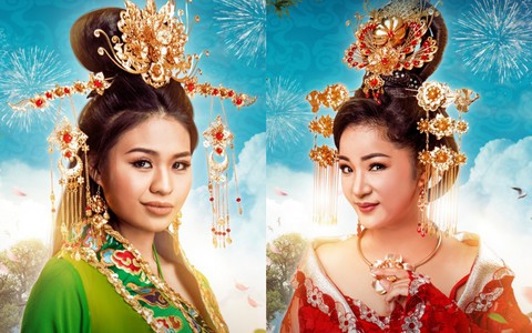 Ăn theo cơn sốt cung đấu, Lê Lộc - Thúy Nga chính thức nhập hội tranh giành sự sủng ái của Minh Nhí 