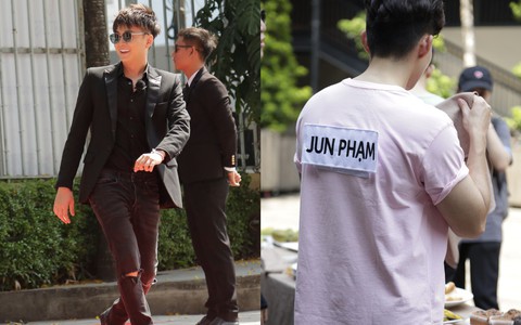 Đột nhập hậu trường Running Man bản Việt: Ngô Kiến Huy hớn hở, Jun Phạm lộ chiếc bảng tên "thần thánh" 