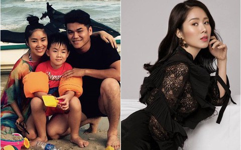 Chỉ 1 tin nhắn, ông xã Lê Phương khiến người hâm mộ xúc động vì tình cảm dành cho con riêng của vợ