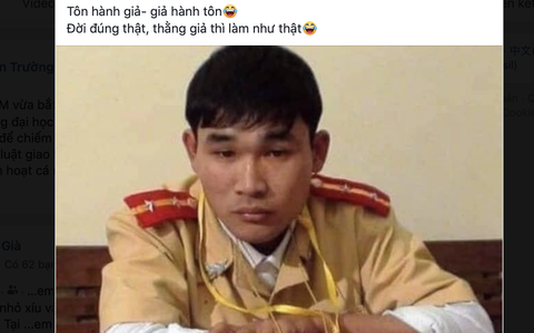 Công an truy tìm người bịa đặt thông tin “nam sinh viên giả CSGT bị bắt ở TP. HCM”
