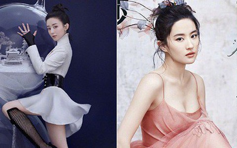 Dù Triệu Lệ Dĩnh cố gắng thế nào thì vẫn "thua đau" trước Dương Mịch, Lưu Diệc Phi khi lên bìa tạp chí với cùng 1 tạo hình