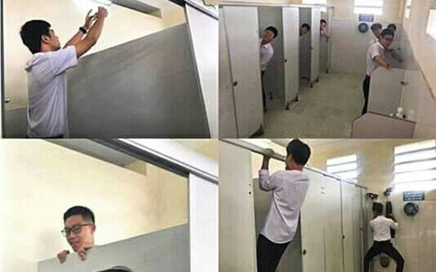 Cứ vào tiết mới tranh nhau xin ra ngoài, cô giáo bất lực hỏi "giờ ra chơi sao không đi", nhưng biết được lý do ai cũng gật gù