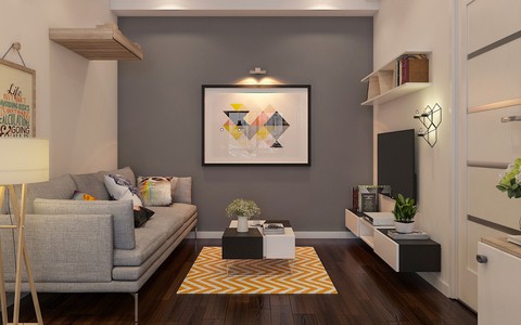 Tư vấn thiết kế căn hộ chung cư diện tích 47m² đã ở được 5 năm cho cán bộ nhân viên nhà nước với chi phí 100 triệu đồng