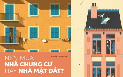 So sánh nhà chung cư và nhà mặt đất để bạn biết mình phù hợp với loại hình nhà nào