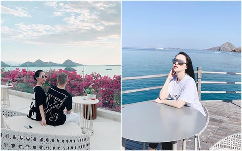 Xứng đáng là "rich parents", vợ chồng Trang Pilla - chị dâu Bảo Thy lại trốn 2 con đi du lịch xa hoa đến bãi biển hồng đẹp nhất nhì thế giới