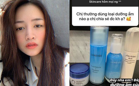 Ái nữ nhà Minh Nhựa da dẻ căng bóng khiến ai cũng phát thèm, bí kíp hóa ra chỉ nhờ chăm dưỡng ẩm