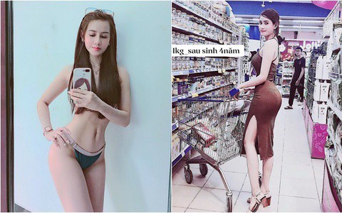 Sau sinh bị chê tơi tả vì béo, mẹ trẻ quyết định giảm cân và kết quả mĩ mãn: Có vòng eo con kiến bé hơn cả Ngọc Trinh 