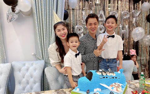 Dọn tới biệt thự mới toanh, Đăng Khôi tự tay tổ chức tiệc sinh nhật mừng con trai Đăng Anh tròn 4 tuổi