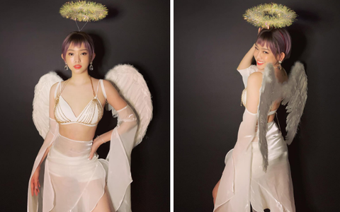Sau khi tự mình khơi lại chuyện tình tay ba với Phan Thành, Midu, hot girl thị phi Thúy Vi tự nhận "nhắc tới tên mình thì ai cũng sợ"