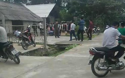 Vụ cha cùng hai con nhỏ treo cổ tự tử trong ngôi nhà khóa trái cửa ở Tuyên Quang: Trên tường nhà viết chữ "hận vợ"