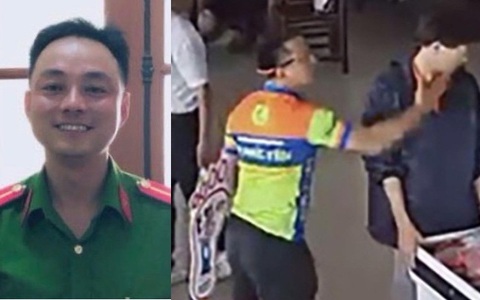 Giáng cấp bậc hàm và cho xuất ngũ đối với Thượng uý công an tát nhân viên ở trạm dừng nghỉ