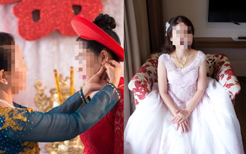 Ngày cưới được trao đến 5 cây vàng, cô dâu hạnh phúc vì nghĩ nhà chồng coi trọng nhưng sau lại chết điếng vì câu nói trong đêm tân hôn: “Vàng đấy mày vứt đâu thì vứt”