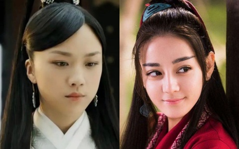 Làm mỹ nữ cổ trang, Thang Duy bị so sánh với Dương Mịch - Địch Lệ Nhiệt Ba vì tóc rẽ ngôi, trán quá cao 