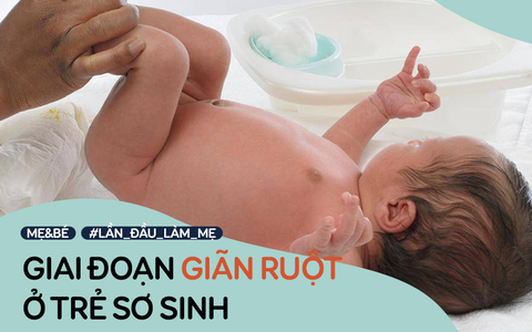 Có những bé cả tuần không đi ị, mẹ đã biết về giai đoạn giãn ruột ở trẻ sơ sinh?