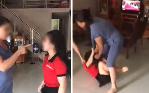 Hé lộ nguyên nhân mẹ chồng, con dâu túm tóc, giằng co, đánh nhau ngay giữa nhà