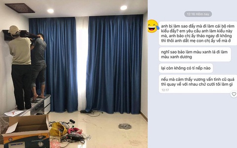 Vừa cưới mấy hôm đã bị vợ dỗi bỏ về ngoại chỉ vì tấm rèm cửa, nhưng biết được nguyên nhân mới khiến ai nấy đều chép miệng: "Tôi mà là chị vợ thì tôi cũng tức"