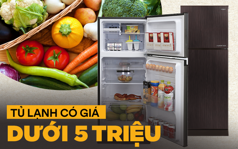 Mách chị em 5 mẫu tủ lạnh giá rẻ dưới 5 triệu đáng mua vào dịp Tết