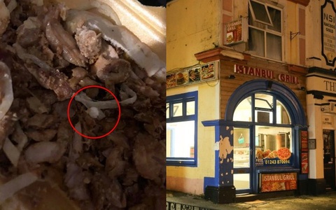 Mua bánh mì kebab về ăn lót dạ, các cô gái thoát chết nhờ kịp thời phát hiện ra nhiều viên thuốc bên trong món ăn