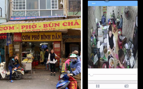 Công an vào cuộc vụ quán cơm gần BV Bạch Mai bị tố "chặt chém" bệnh nhân và người nhà