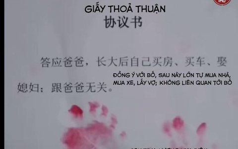 Vừa chào đời đã bị bố "lừa" điểm chỉ vào bản thỏa thuận tự mua nhà, cậu bé nhận ngay bài học vỡ lòng về sự tự lập
