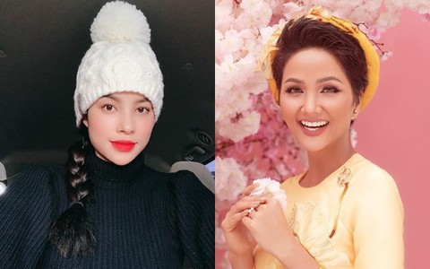 Chỉ một dòng bình luận của Phạm Hương, tin đồn "ngó lơ" đàn em H'Hen Niê đã bị đập tan