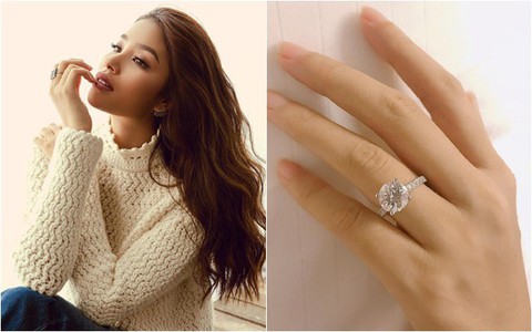 HOT: Phạm Hương khoe nhẫn kim cương ngón áp út, xác nhận đã đính hôn đúng ngày Valentine