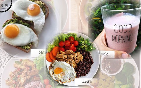 Huấn luyện viên hướng dẫn ăn sạch với thiết kế thực đơn giảm cân bắt mắt để sở hữu dáng đẹp da xinh