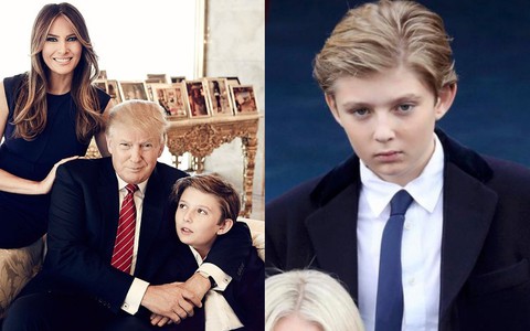 Quý tử út Tổng thống Trump: Cậu ấm hot nhất hành tinh với combo điển trai, lạnh lùng, "nhà mặt phố, bố làm to"