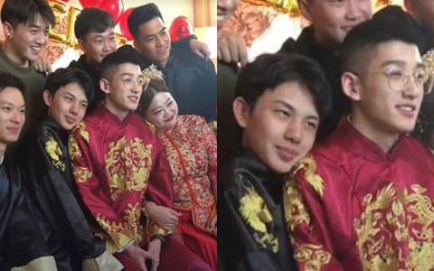 Cặp đôi "đũa lệch" nổi tiếng Trung Quốc làm đám cưới, dân mạng được phen cười bò vì xuất hiện "kẻ cơ hội" này