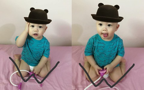 Thấy con ngồi dáng chữ W, ông bố MC ngay lập tức điều chỉnh và cảnh báo các bố mẹ về hậu quả khôn lường sẽ xảy đến