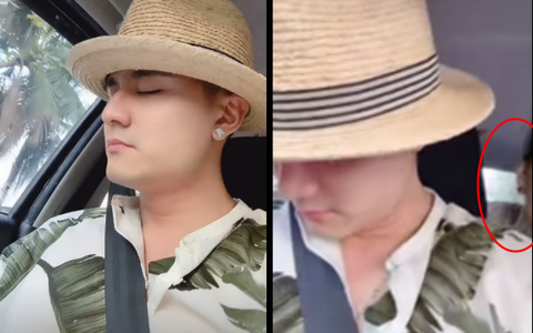 Sau ồn ào ôm gái lạ, Vĩnh Thụy khoe clip cực bảnh khi đi du lịch nhưng ai cũng chỉ chú ý đến bóng hồng phía sau