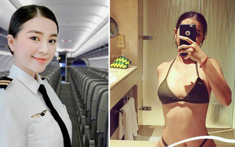 Nữ phi công Việt sở hữu body gợi cảm và gương mặt siêu hack tuổi