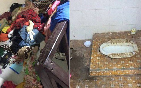 Lại xuất hiện một gái ở bẩn đến giật mình: Quần áo đồ đạc vứt la liệt đến bốc mùi, nhà vệ sinh ố vàng không dám đặt chân