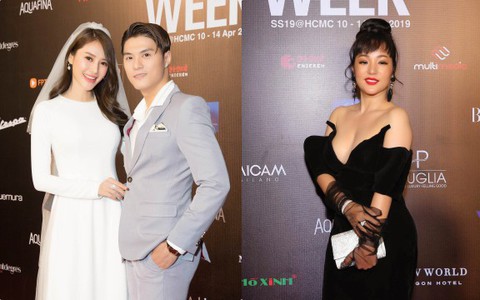 Cặp đôi "ồn ào" Linh Chi - Lâm Vinh Hải hóa cô dâu chú rể, danh hài Thúy Nga bỗng nhiên hở bạo trên thảm đỏ VIFW ngày thứ 3 