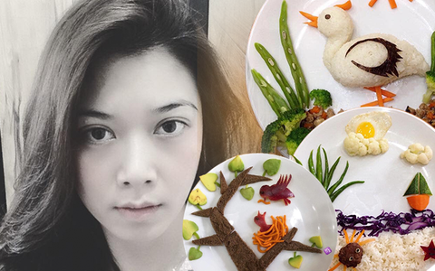 Ngưỡng mộ mẹ 8x làm những đĩa cơm đẹp như mơ cho con khiến cộng đồng mạng "dậy sóng"