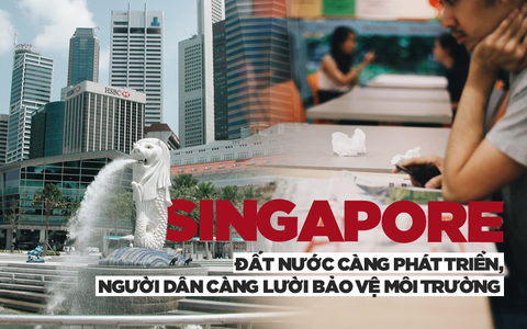 Nổi tiếng sạch nhất thế giới nhưng người dân Singapore ngày càng "lười và ở bẩn", ăn xong đến khay cũng không thèm dọn