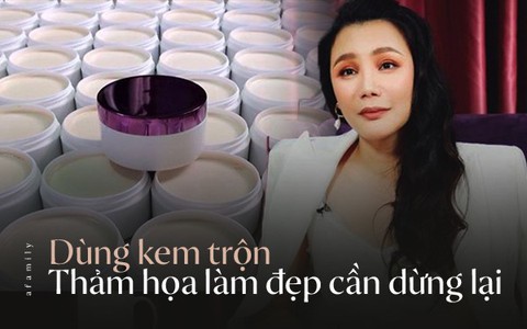 Kem trộn khiến Hồ Quỳnh Hương bị hủy hoại nhan sắc và sức khỏe: Chuyên gia nói “Hậu quả còn kinh khủng hơn nữa nếu làm đẹp bằng kem trộn”