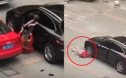 "Thương nhau lắm cắn nhau đau": Cãi nhau dữ dội, bạn trai lái siêu xe kéo lê bạn gái mặc người yêu khóc lóc, van nài
