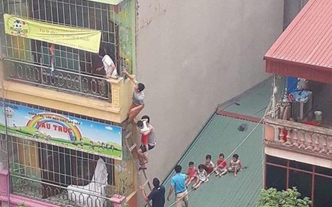 Hà Nội: Xác định nguyên nhân vụ cháy trường mầm non, học sinh thoát ra ngoài bằng mái nhà